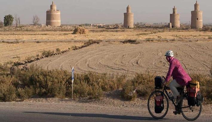 cycling in iran