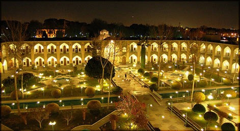 Shah abbasi hotel of isfahan